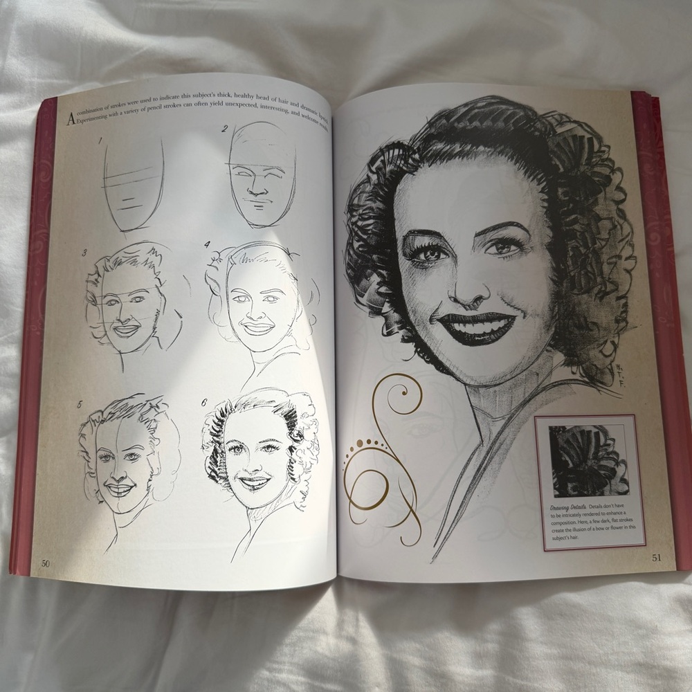 Classic Heads & Faces Drawing Guide - Picture 5 of 5
